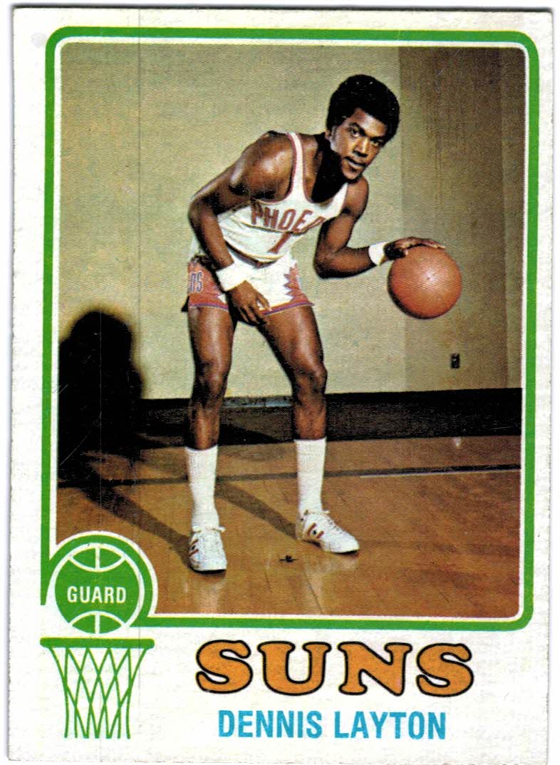 1973-74 Topps #81 Dennis Layton
