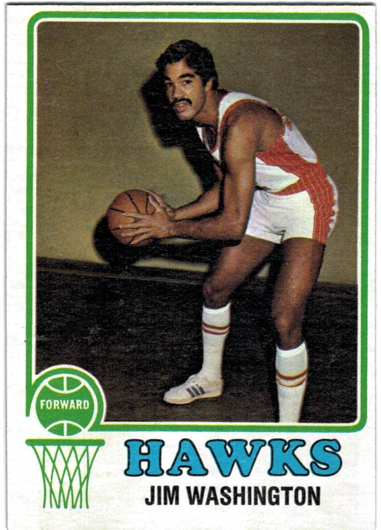 1973-74 Topps #87 Jim Washington