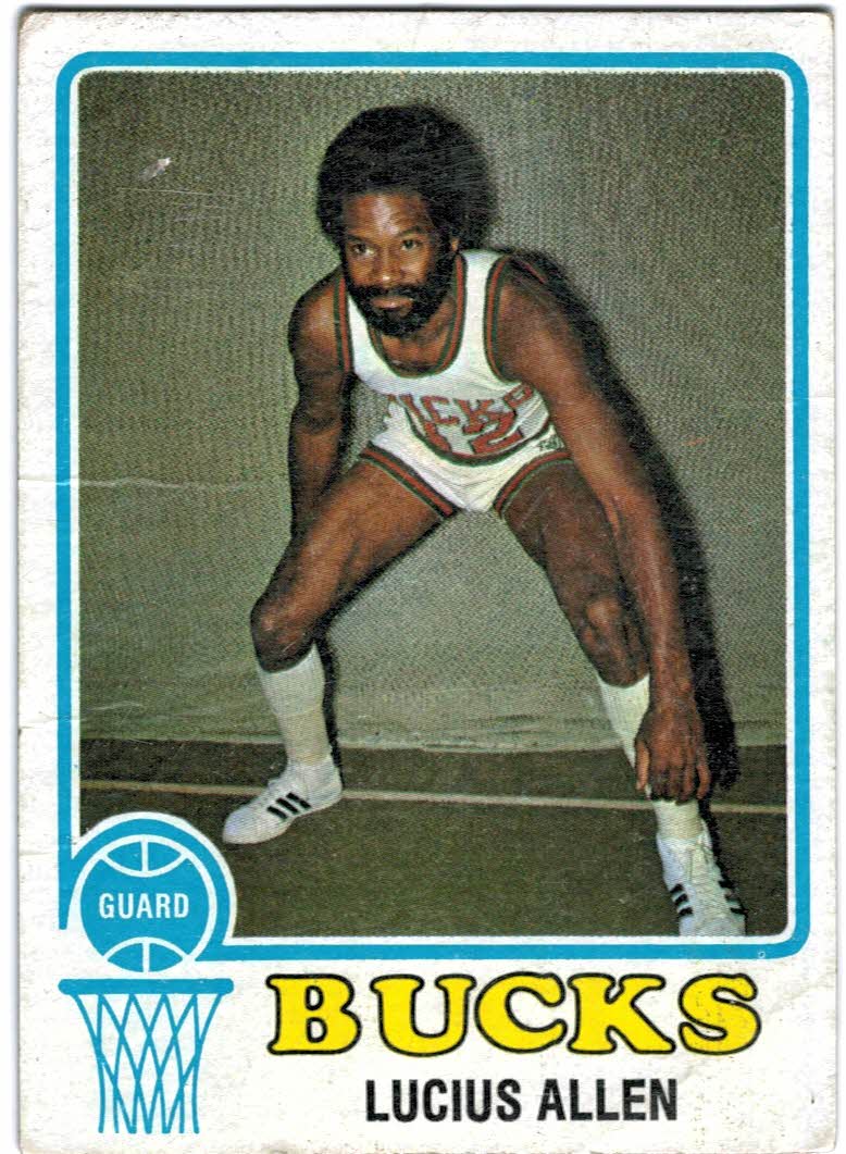 1973-74 Topps #88 Lucius Allen