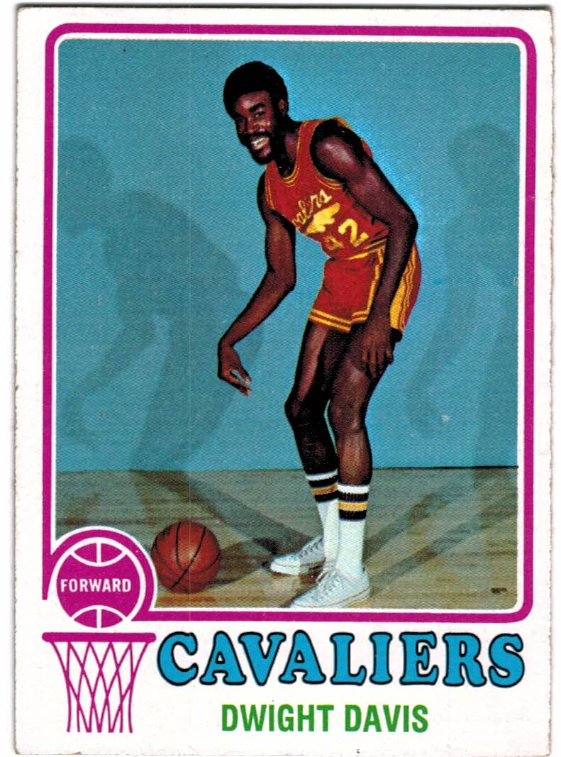 1973-74 Topps #104 Dwight Davis