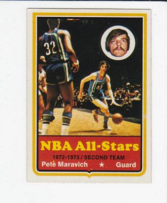 1973-74 Topps #130 Pete Maravich AS1