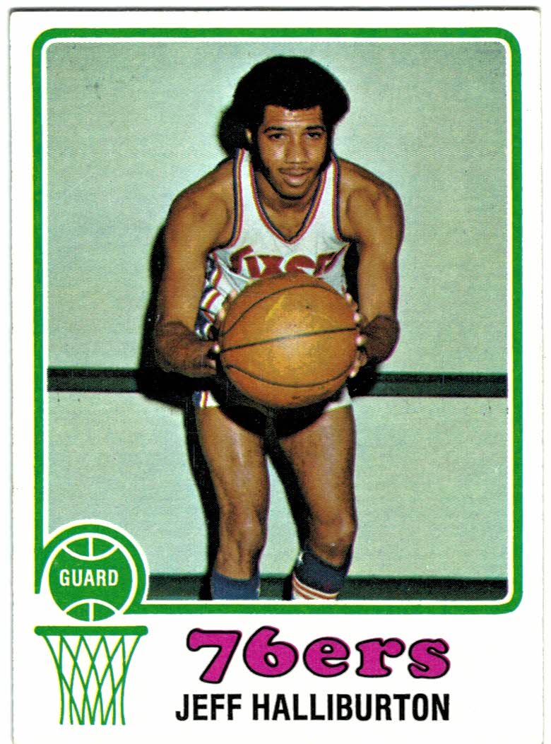 1973-74 Topps #163 Jeff Halliburton