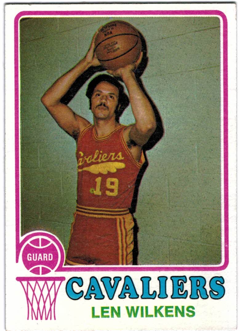 1973-74 Topps #165 Len Wilkens