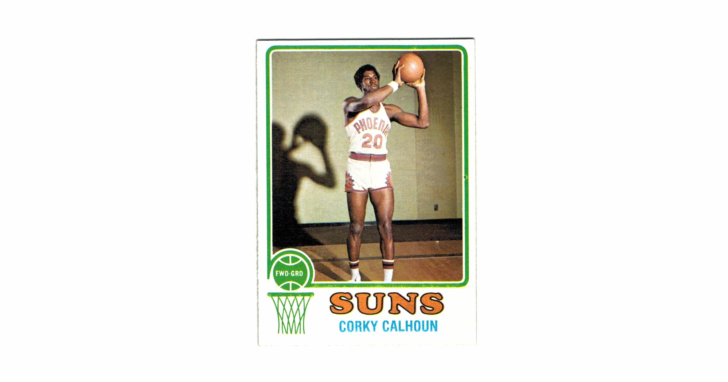 1973-74 Topps #166 Corky Calhoun