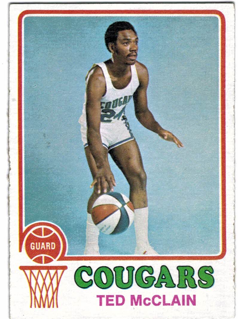 1973-74 Topps #247 Ted McClain