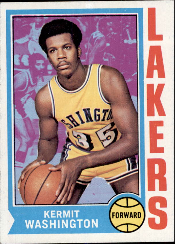 1974-75 Topps #166 Kermit Washington RC