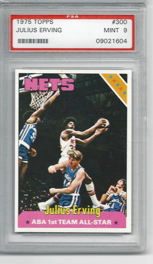 1975-76 Topps #300 Julius Erving AS1