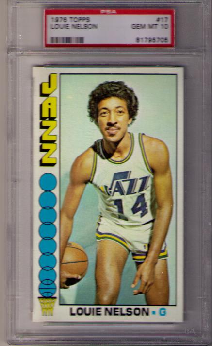 1976-77 Topps #17 Louie Nelson