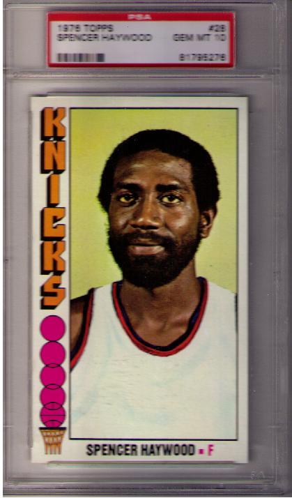 1976-77 Topps #28 Spencer Haywood