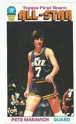 1976-77 Topps #130 Pete Maravich AS