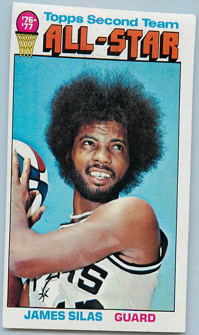1976-77 Topps #134 James Silas AS