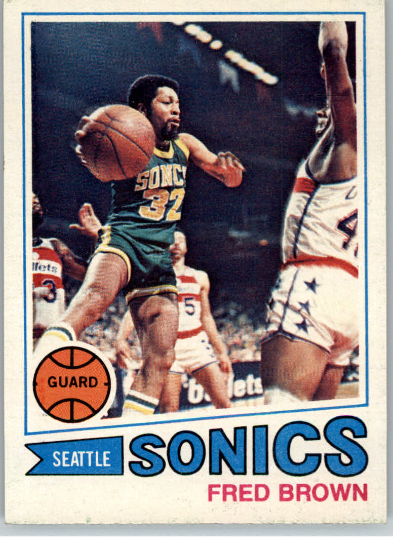 1977-78 Topps #30 Fred Brown