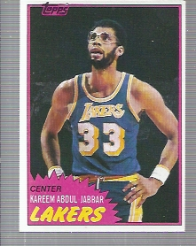1981-82 Topps #20 Kareem Abdul-Jabbar
