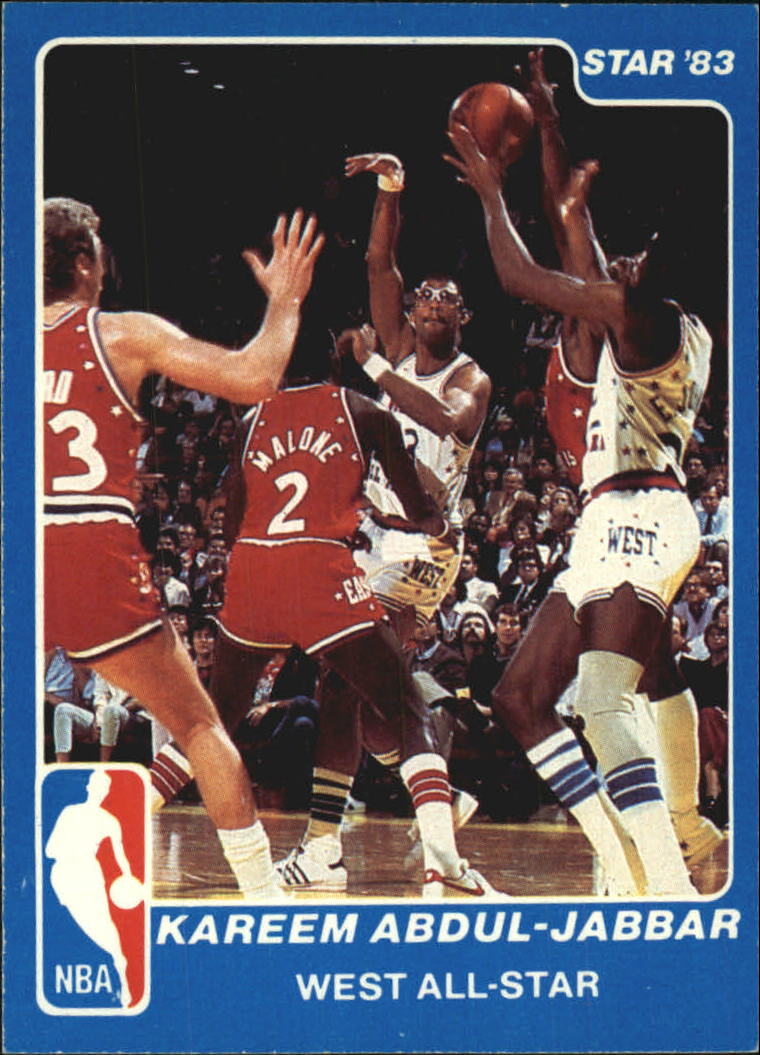 1983 Star All-Star Game #14 Kareem Abdul-Jabbar