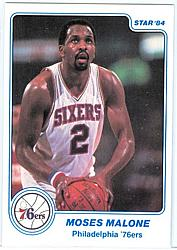 1983-84 Star #7 Moses Malone SP