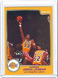 1983-84 Star #14 Kareem Abdul-Jabbar SP
