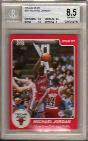 1984-85 Star #101 Michael Jordan XRC