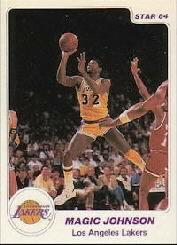 1984-85 Star Arena #D3 Magic Johnson