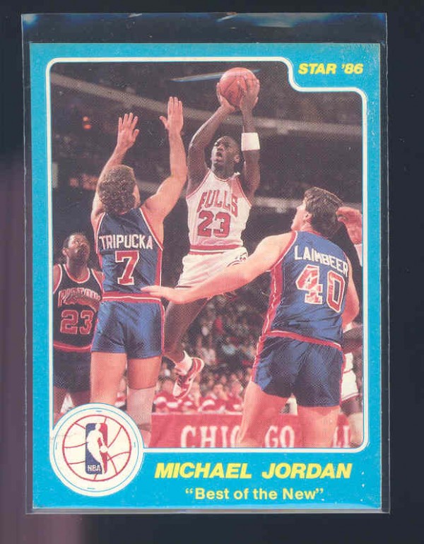 1986 Star Best of the New/Old #2 Michael Jordan