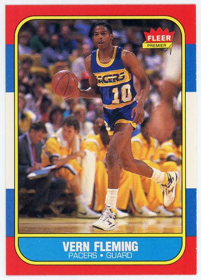 1986-87 Fleer #33 Vern Fleming RC