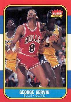 1986-87 Fleer #36 George Gervin