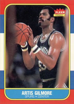 1986-87 Fleer #37 Artis Gilmore