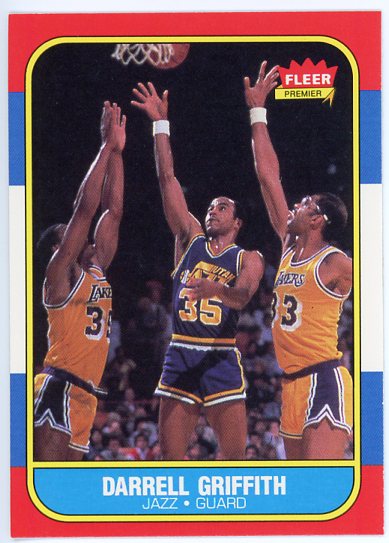 1986-87 Fleer #42 Darrell Griffith