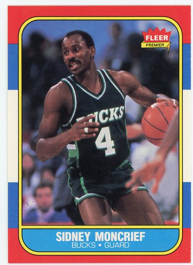 1986-87 Fleer #75 Sidney Moncrief
