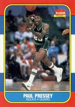 1986-87 Fleer #88 Paul Pressey RC