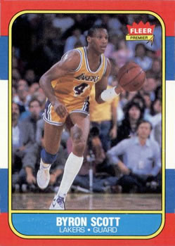 1986-87 Fleer #99 Byron Scott RC