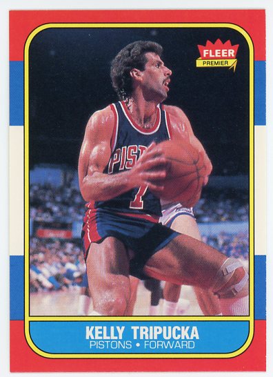 1986-87 Fleer #115 Kelly Tripucka RC