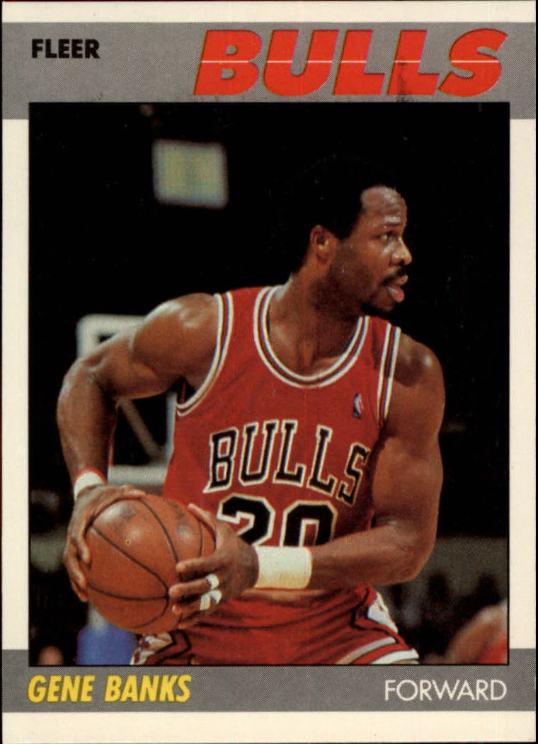 1987-88 Fleer #8 Gene Banks