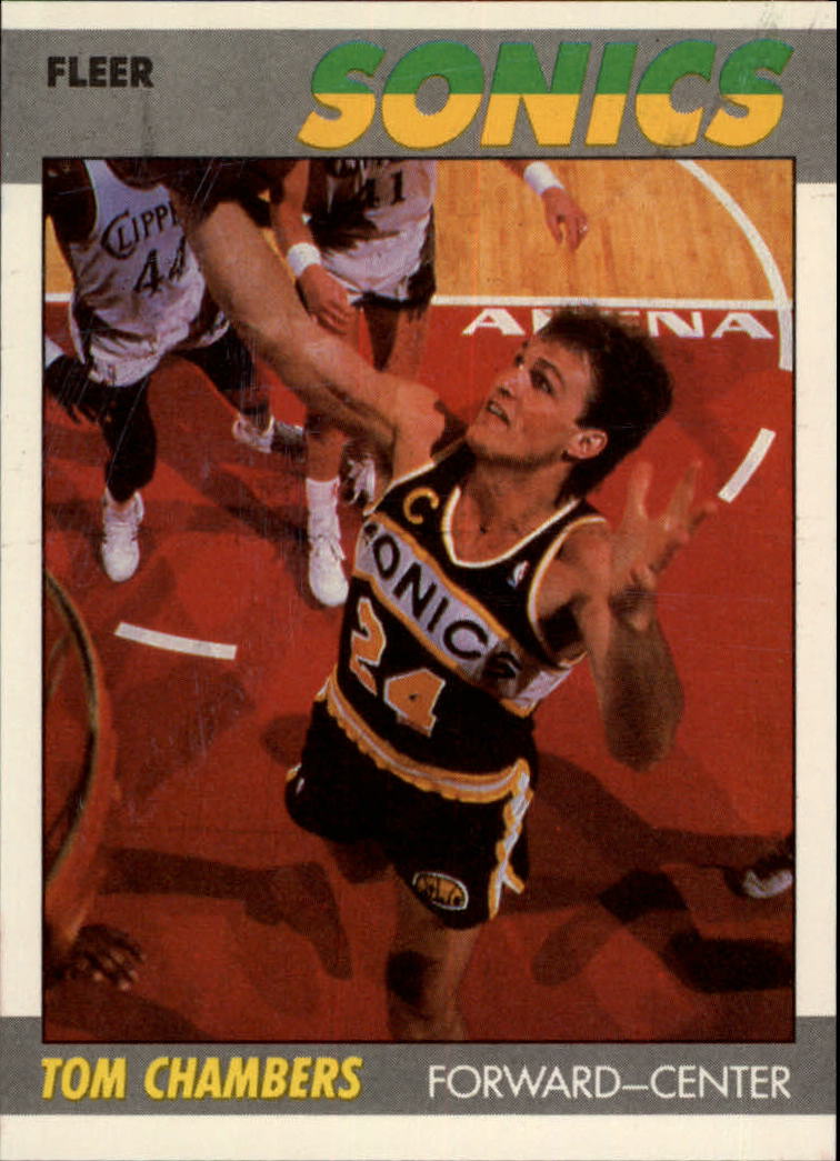 1987-88 Fleer #19 Tom Chambers