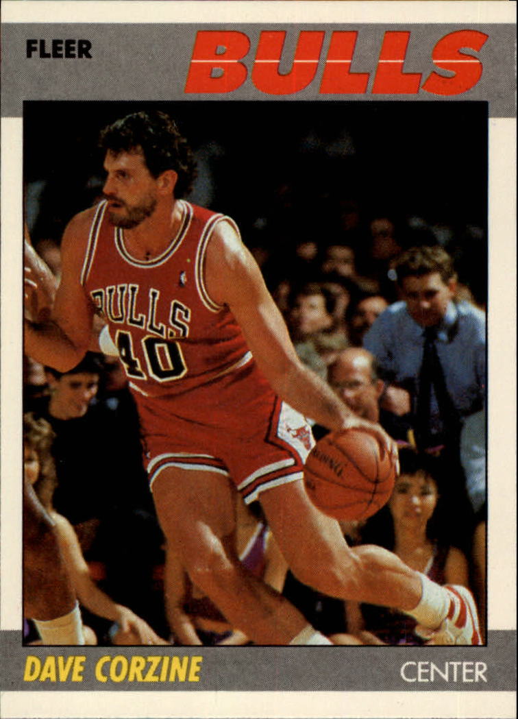 1987-88 Fleer #22 Dave Corzine