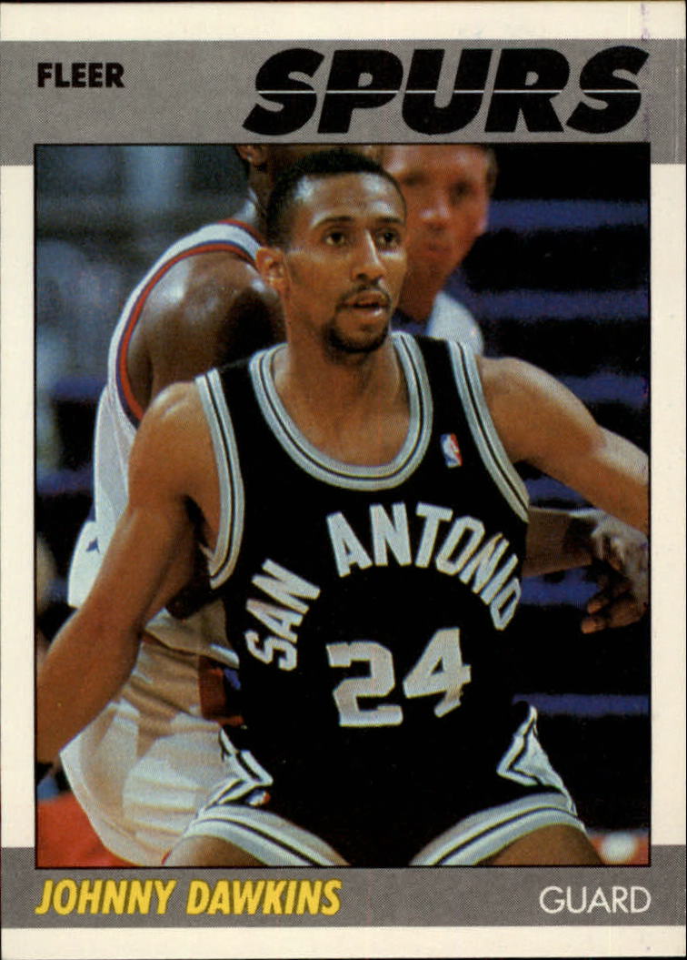 1987-88 Fleer #27 Johnny Dawkins RC