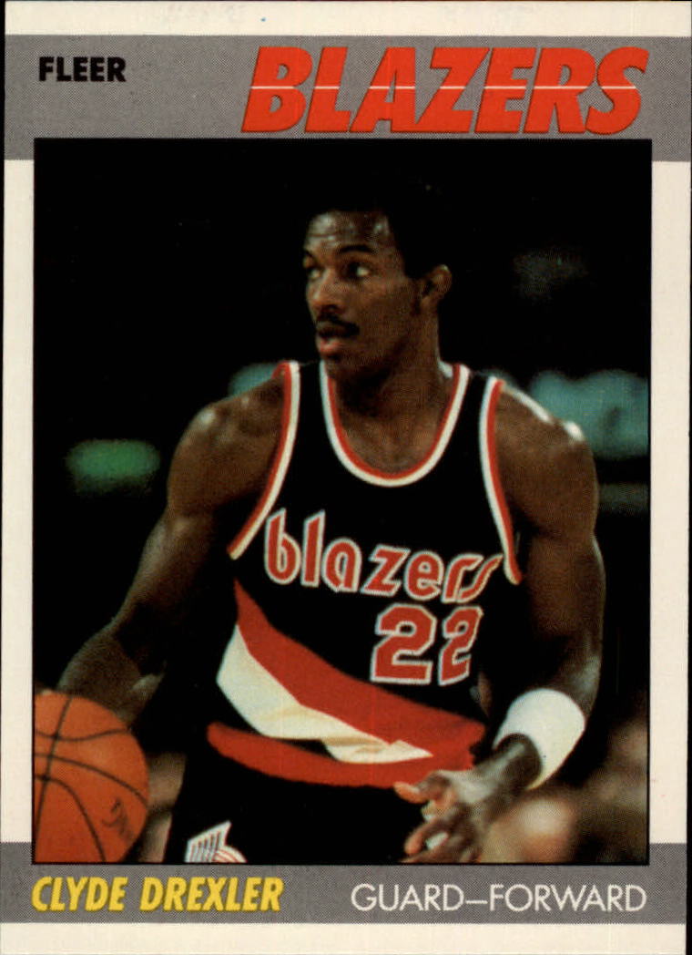 1987-88 Fleer #30 Clyde Drexler