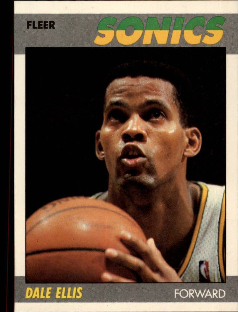 1987-88 Fleer #33 Dale Ellis RC