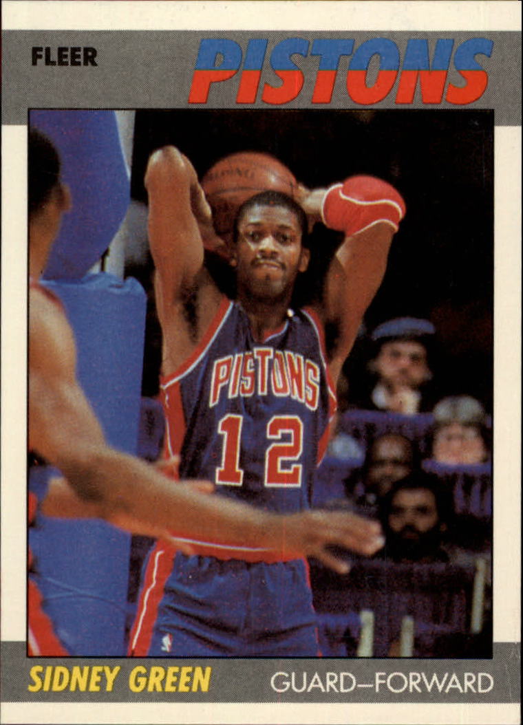 1987-88 Fleer #44 Sidney Green