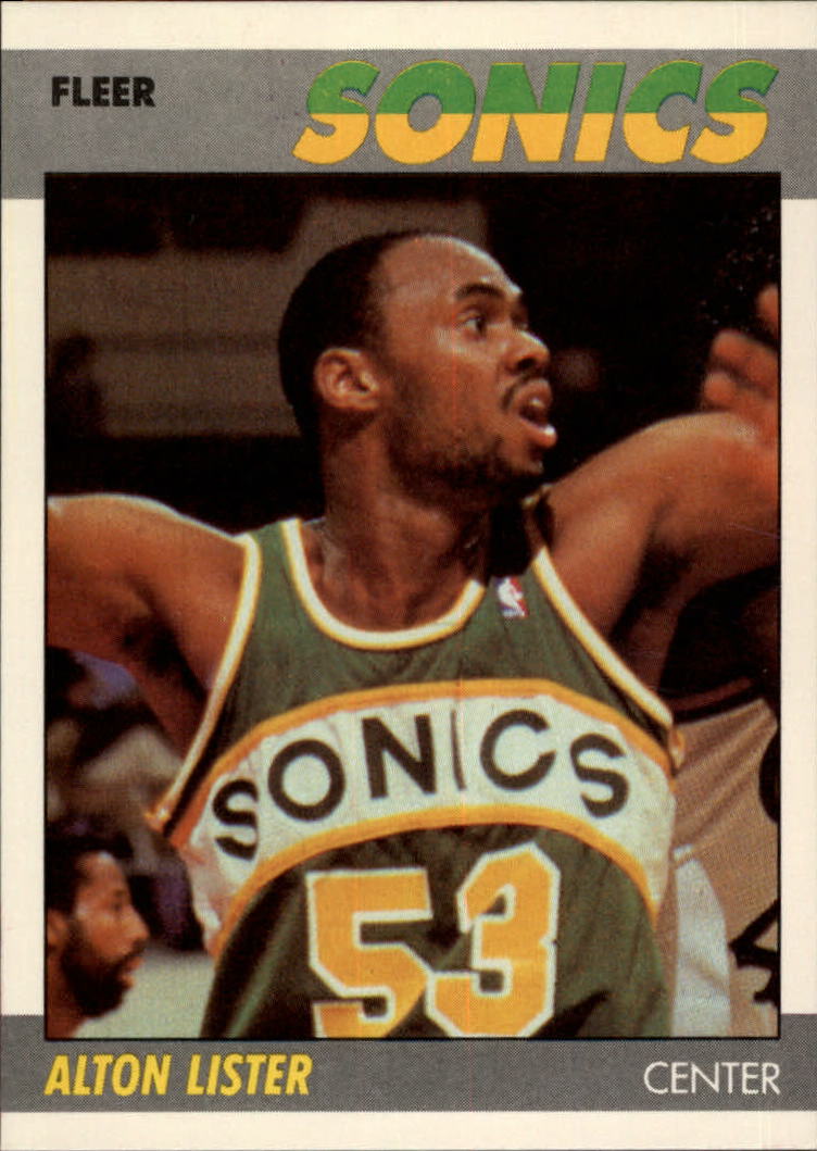 1987-88 Fleer #64 Alton Lister