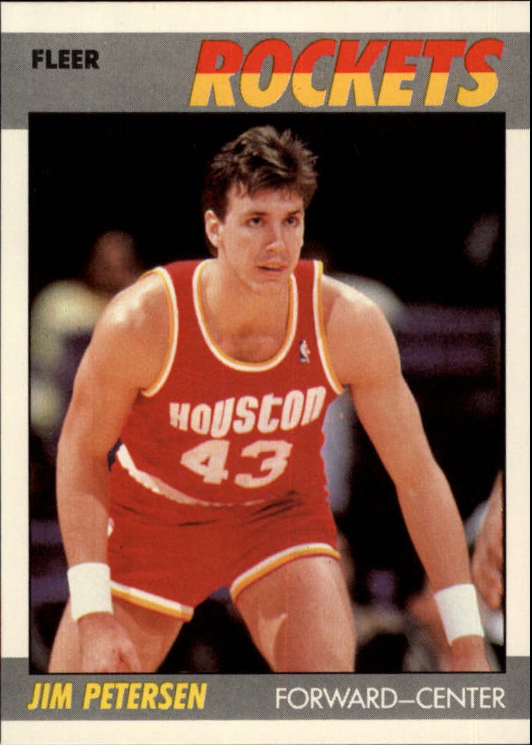 1987-88 Fleer #86 Jim Petersen