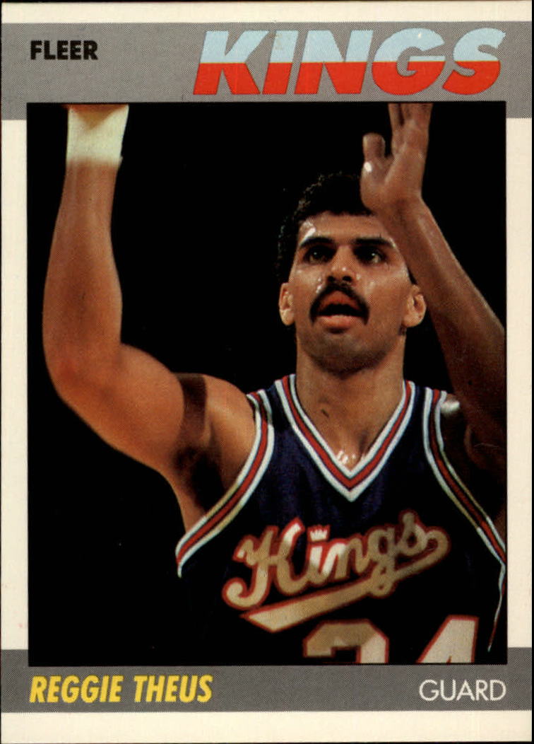1987-88 Fleer #105 Reggie Theus