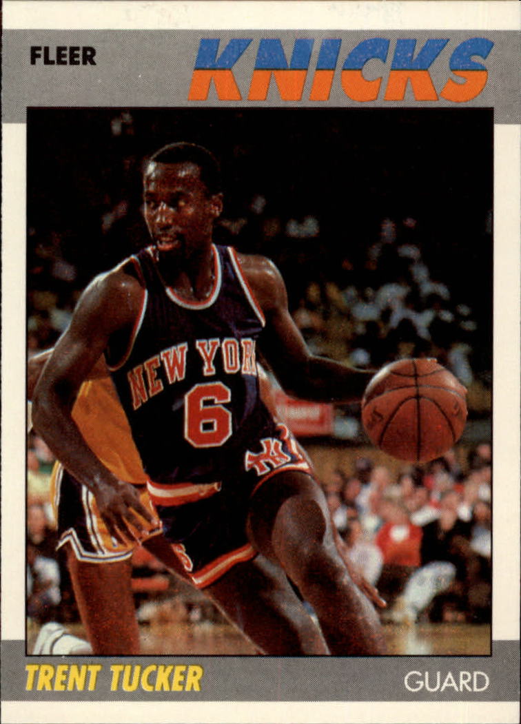 1987-88 Fleer #113 Trent Tucker RC