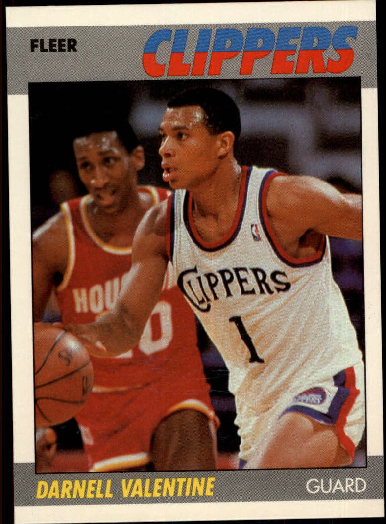 1987-88 Fleer #115 Darnell Valentine