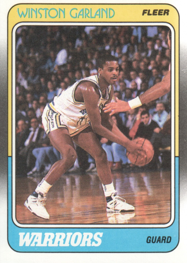 1988-89 Fleer #46 Winston Garland RC