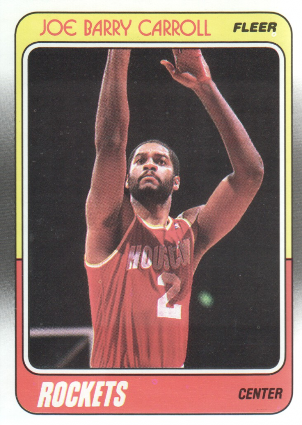 1988-89 Fleer #50 Joe Barry Carroll