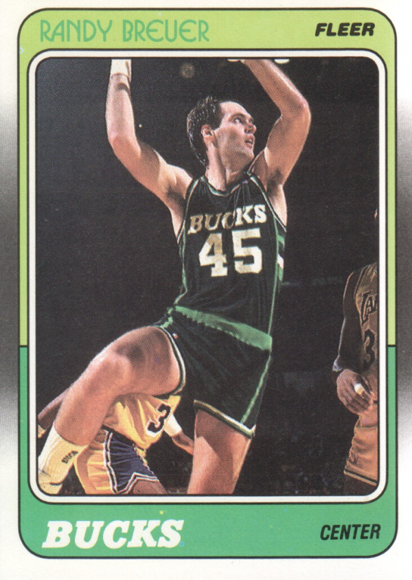 1988-89 Fleer #73 Randy Breuer RC
