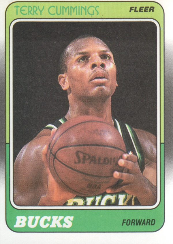 1988-89 Fleer #74 Terry Cummings