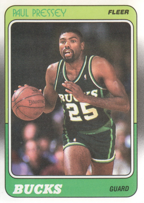 1988-89 Fleer #75 Paul Pressey