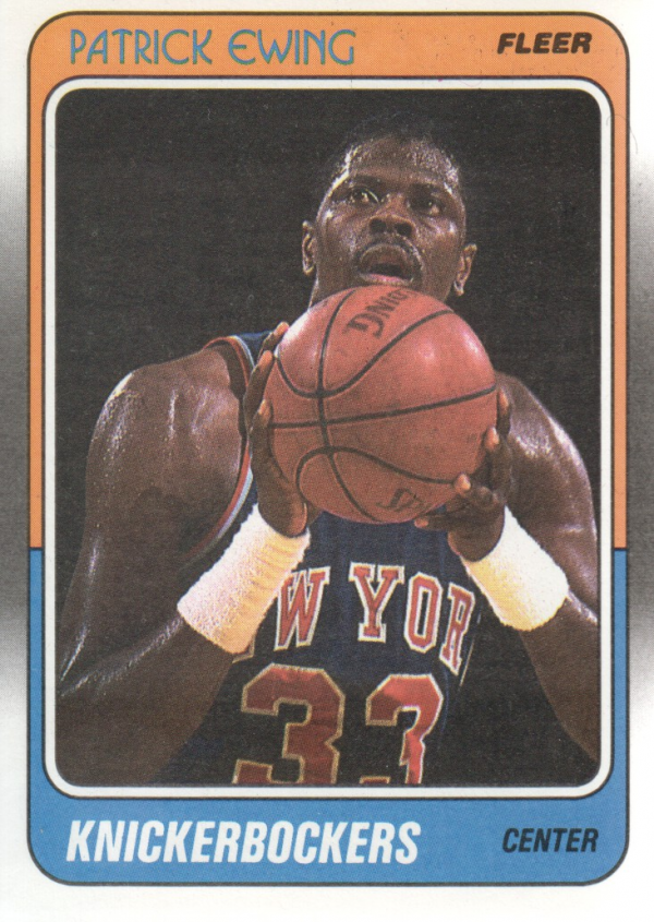 1988-89 Fleer #80 Patrick Ewing