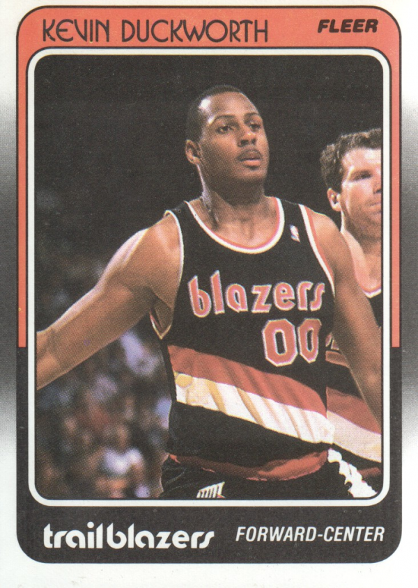 1988-89 Fleer #93 Kevin Duckworth RC